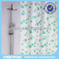 White Dacron Bathtub Shower Curtain